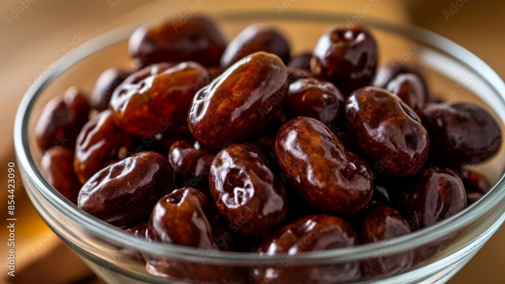 Deliciously rich and succulent dates ready to be savored Deliciously rich and succulent dates ready to be savored