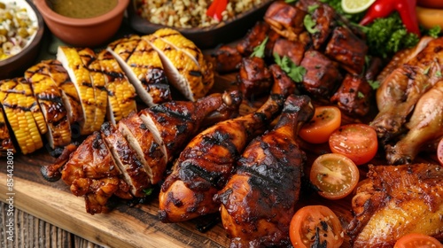 Share a hearty pirates feast with your crew featuring jerk chicken plantains and other Caribbeaninspired dishes.