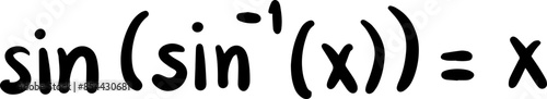 Inverse trigonometric functions properties handwritten