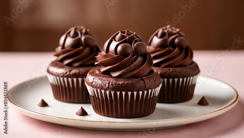  Deliciously decadent chocolate cupcakes with a twist of elegance