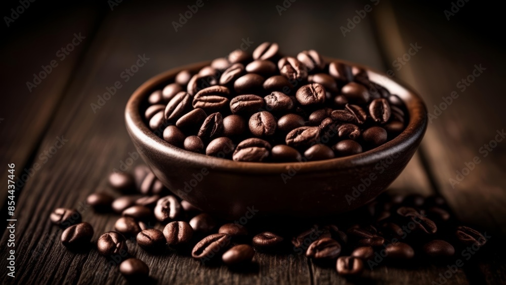Fototapeta premium Aromatic coffee beans ready to brew