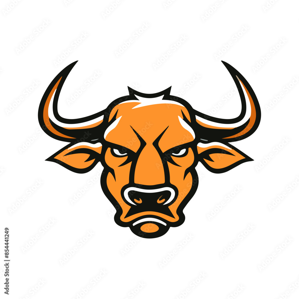 bull with horns bull with horns