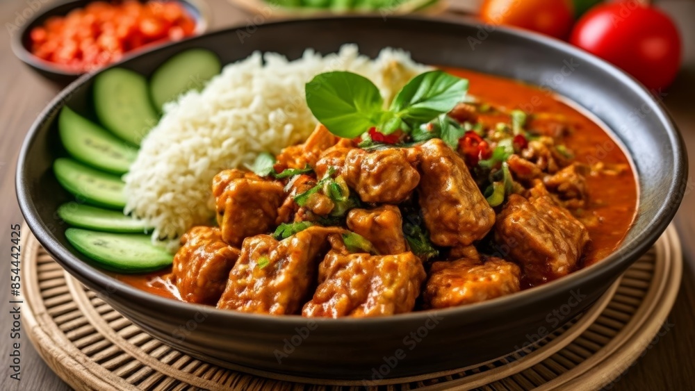 Delicious Asian cuisine ready to be savored Delicious Asian cuisine ready to be savored