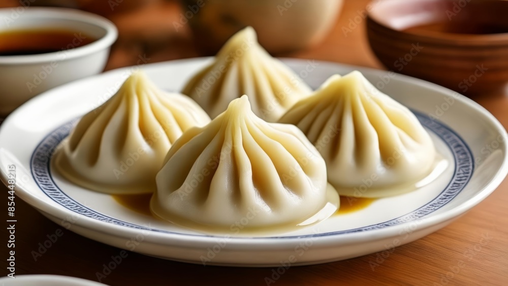 Delicate dumplings steamed to perfection Delicate dumplings steamed to perfection