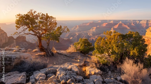 Realistic desert landscape. Beautiful view on realistic sand dunes. Made with generative ai