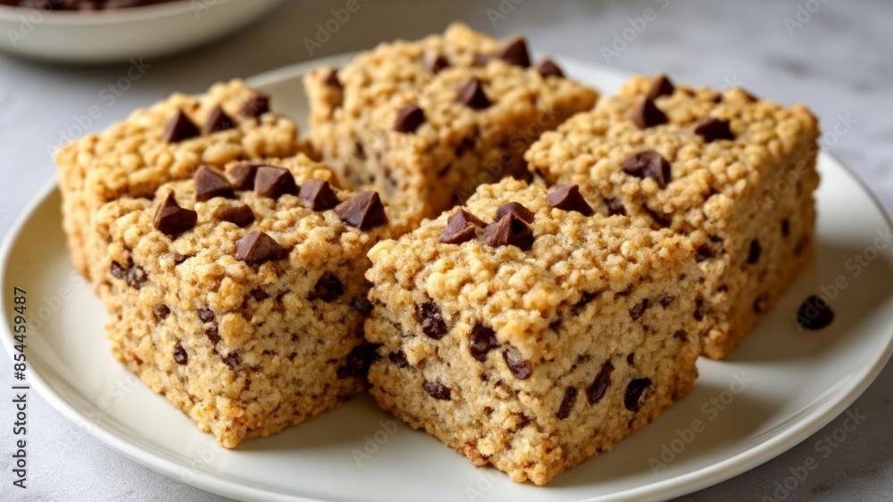 Deliciously tempting chocolate chip granola bars Deliciously tempting chocolate chip granola bars