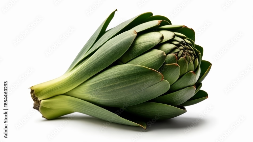 Fresh and vibrant artichoke ready to be savored Fresh and vibrant artichoke ready to be savored