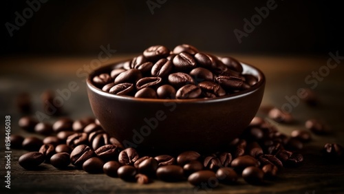  Aromatic coffee beans ready to brew