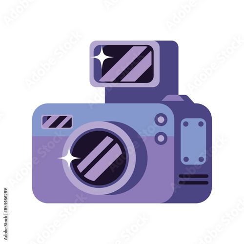 camera with flash light