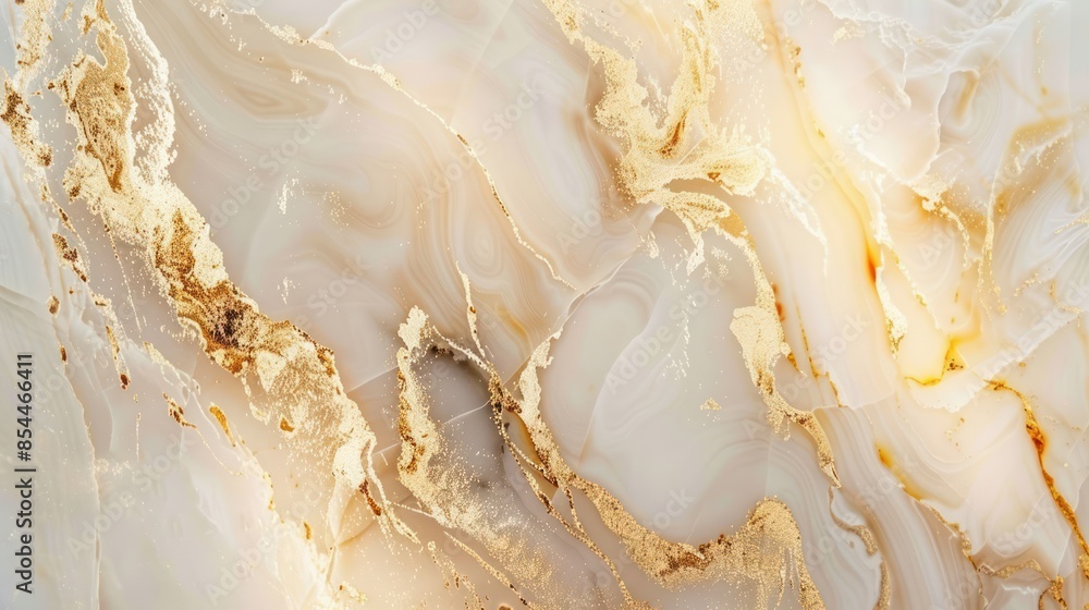 Abstract Marble Texture with Golden Accents Abstract Marble Texture with Golden Accents