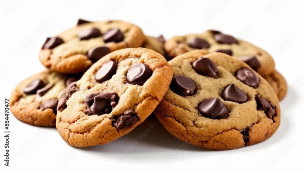 Deliciously tempting chocolate chip cookies Deliciously tempting chocolate chip cookies