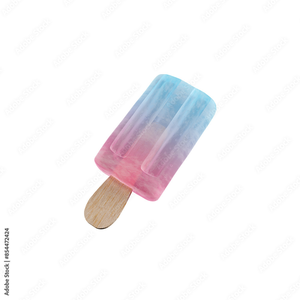 Popsicle 3d illutration Popsicle 3d illutration