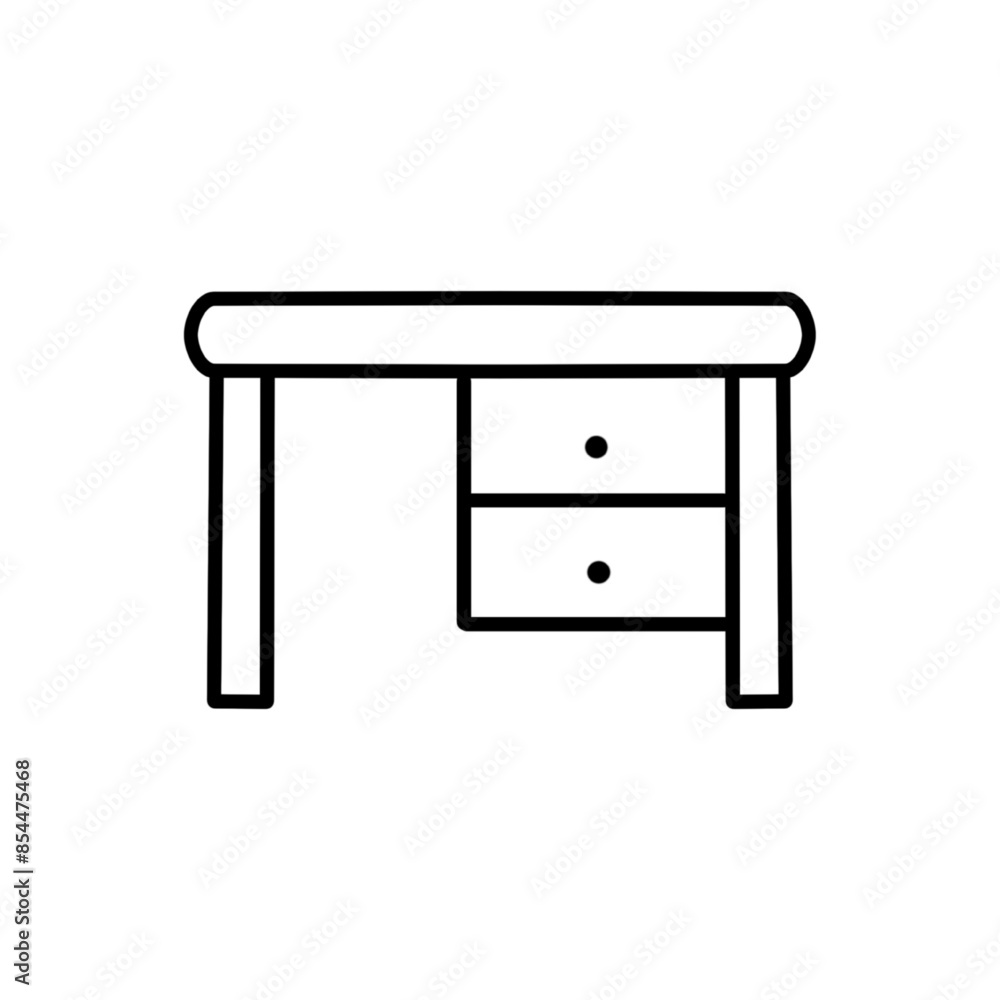 desk icon, icon eps vector illustration desk icon, icon eps vector illustration