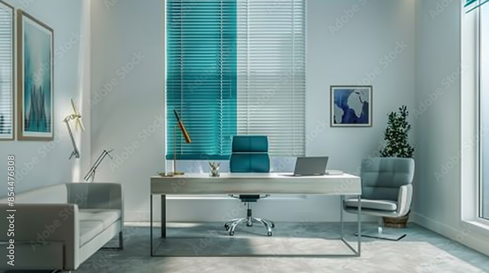 The Design of a Modern and minimalistic Indian Office Interior for the Director's room The Design of a Modern and minimalistic Indian Office Interior for the Director's room