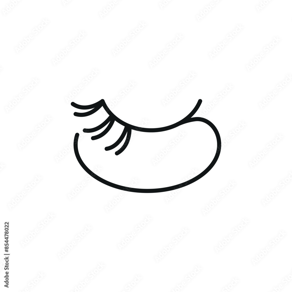 Eyelash Extension Icon. Simple eyelash extension icon for social media, app, and web design. Vector illustration. Eyelash Extension Icon. Simple eyelash extension icon for social media, app, and web design. Vector illustration.