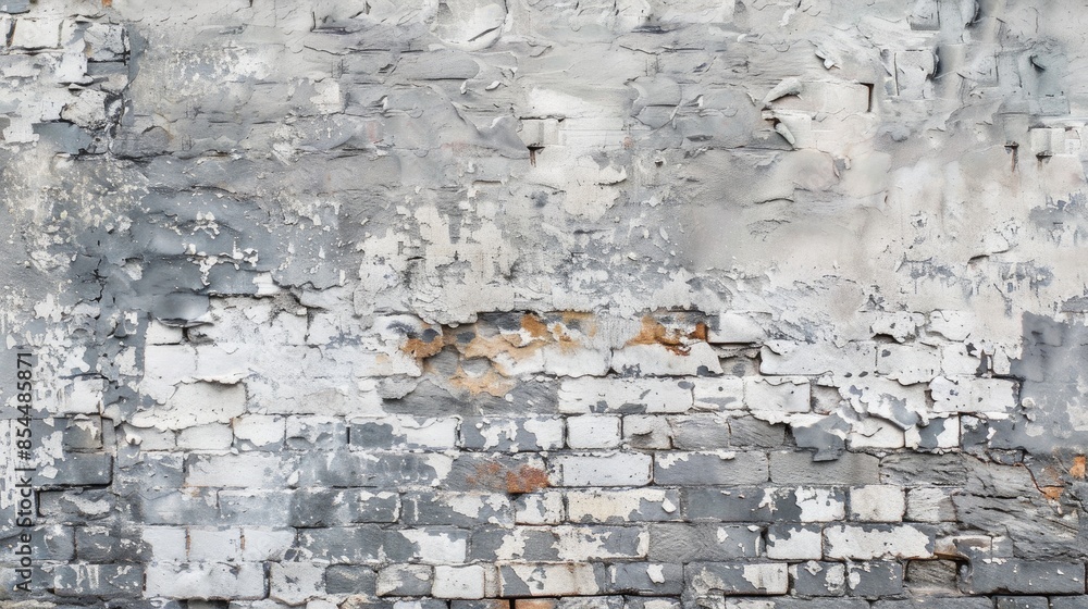 Fototapeta premium Background with grunge cement brick wall
