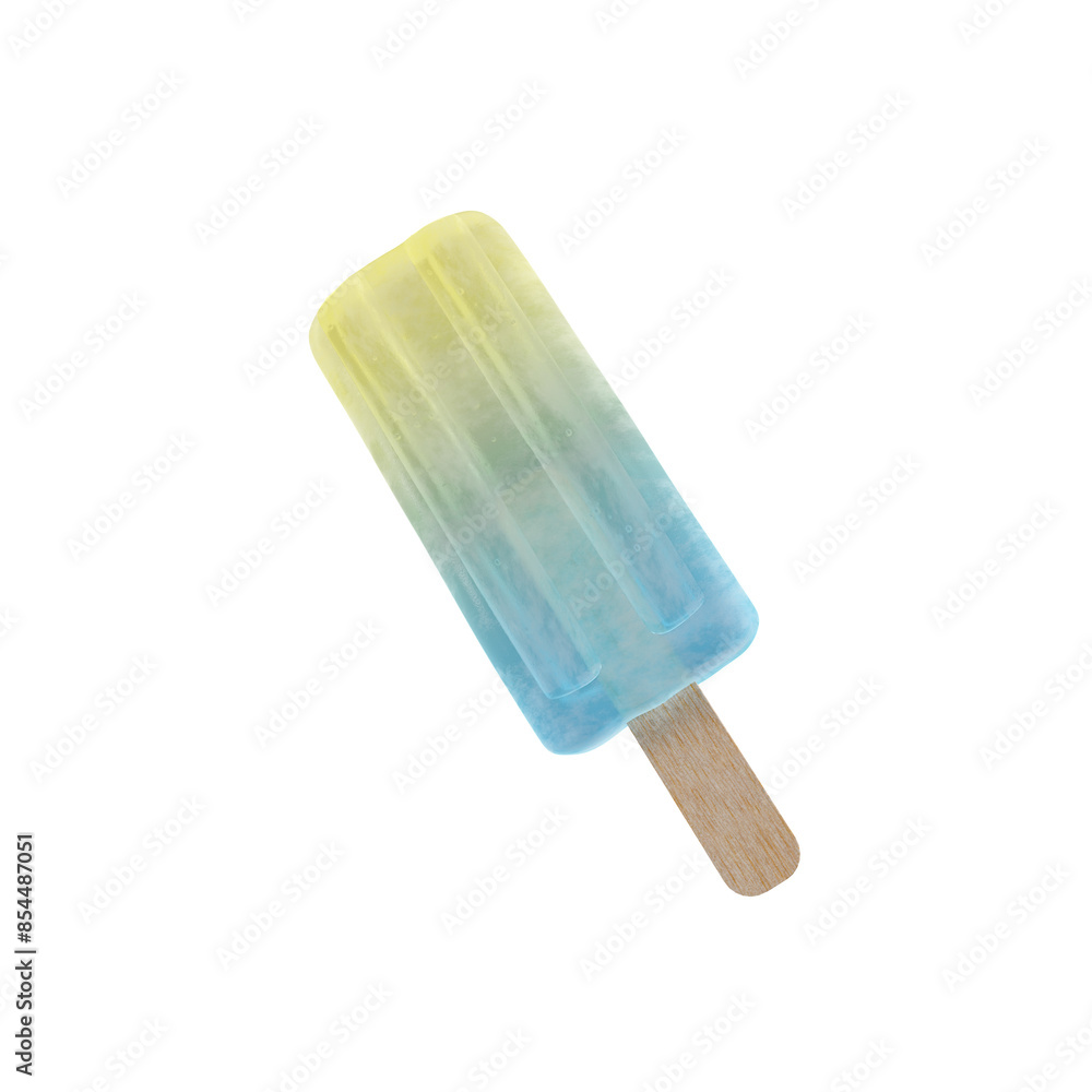Popsicle 3d illutration Popsicle 3d illutration