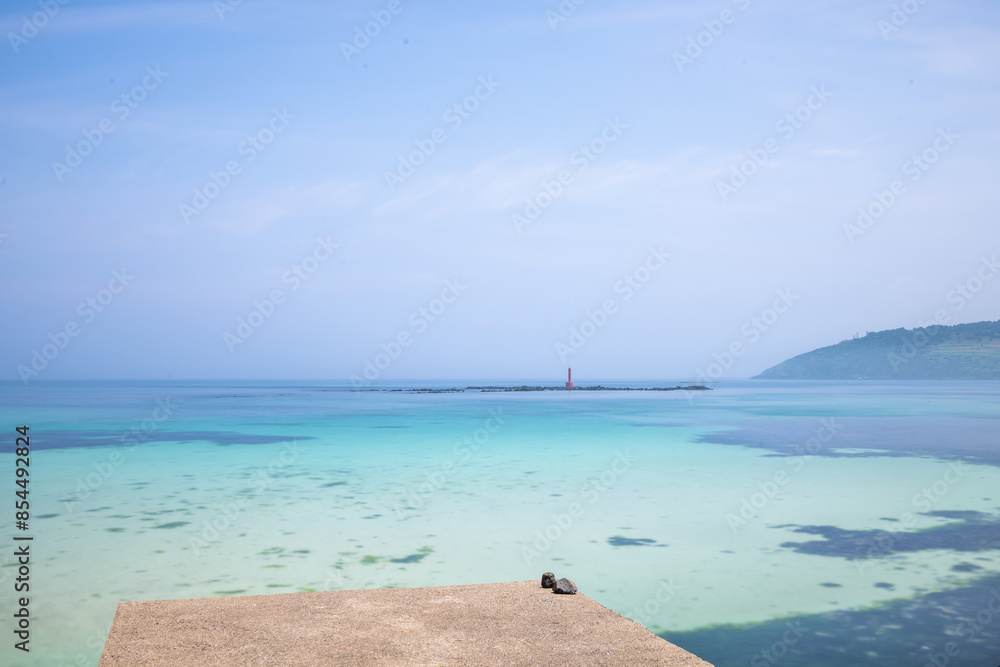 Fototapeta premium 제주도 올레길 풍경