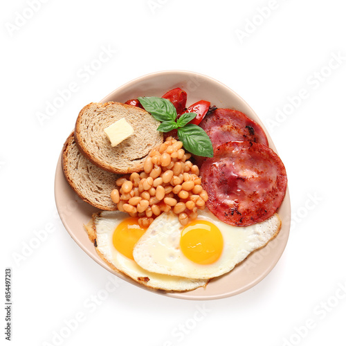 Traditional english breakfa...
