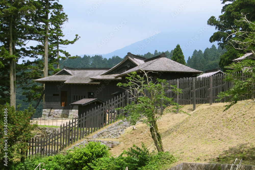 箱根関所跡/日本神奈川県足柄下郡 箱根関所跡/日本神奈川県足柄下郡