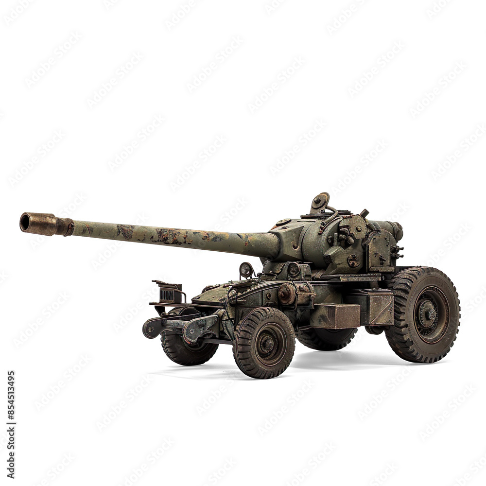 Artillery isolated on a transparent background Artillery isolated on a transparent background