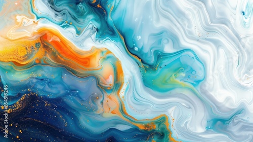 Wallpaper Mural Abstract Swirling Acrylic Paint Design Torontodigital.ca