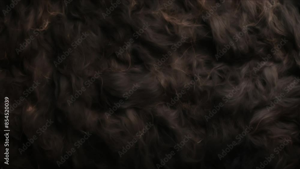 Closeup of dark natural black sheep wool texture with long grey fibers. Concept Textural Photography, Closeup Shots, Black Sheep Wool, Natural Fibers Closeup of dark natural black sheep wool texture with long grey fibers. Concept Textural Photography, Closeup Shots, Black Sheep Wool, Natural Fibers