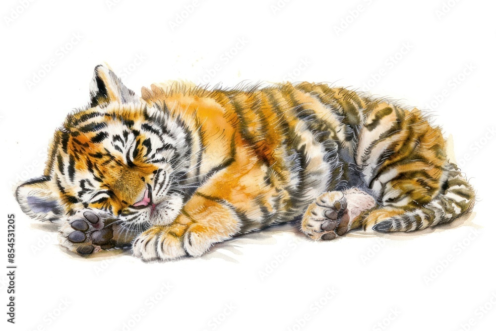 Obraz premium Tiger wildlife animal mammal.