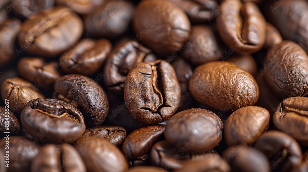 Close-up of Coffee Beans Close-up of Coffee Beans
