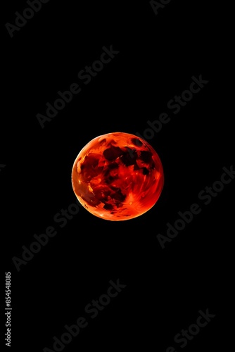  blood moon red moon in the night sky