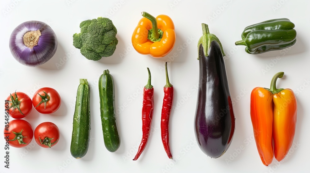 Frame of vegetables on isolated white background Frame of vegetables on isolated white background