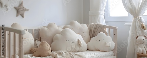 Soft Cloud Shaped Cushions ...