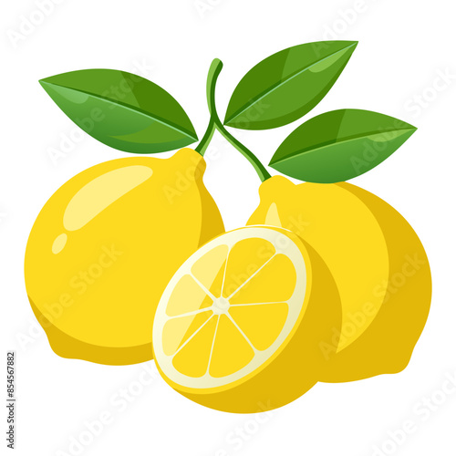 illustration of lemons