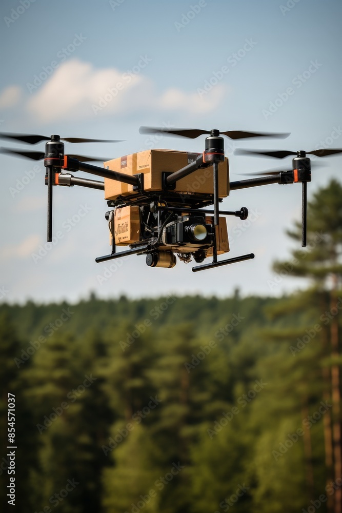 Smart Skies The Integration of AI in Drone Delivery Services Smart Skies The Integration of AI in Drone Delivery Services