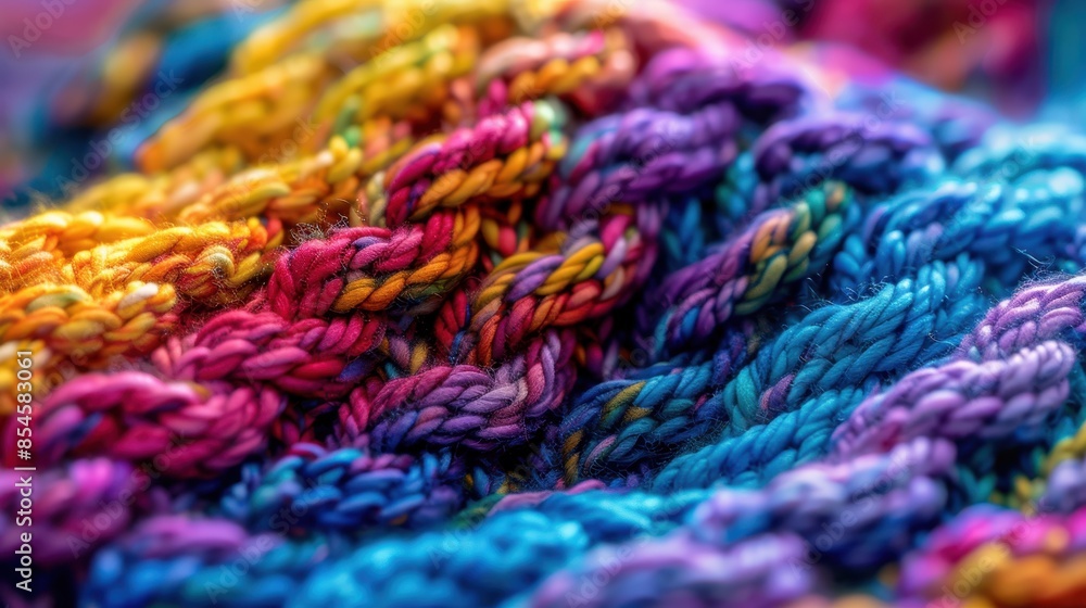 The Colorful Knitted Yarn The Colorful Knitted Yarn