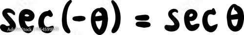 Even and odd functions trigonometric tangent and cotangent Pythagorean identities handwritten