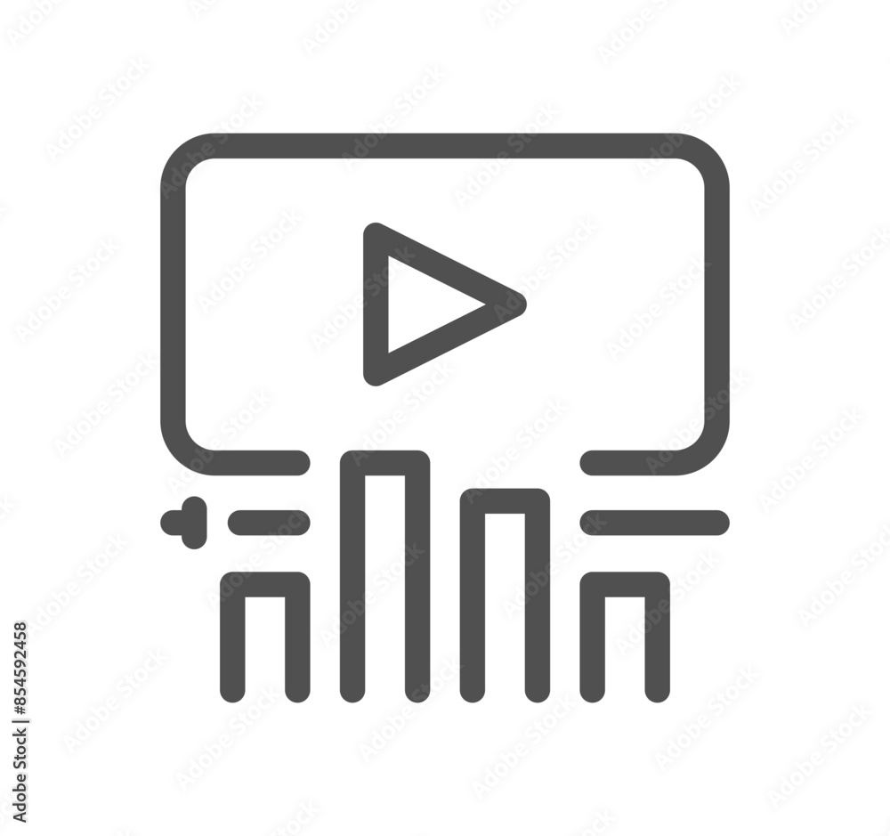 Graph related icon outline and linear vector.
Graph related icon outline and linear vector.