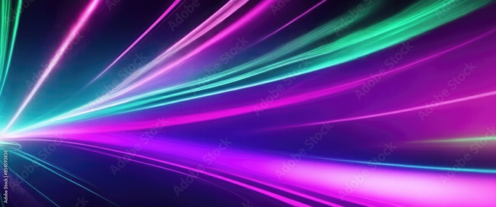 abstract futuristic background with Pink blue and green glowing neon moving high speed wave lines and flare lights abstract futuristic background with Pink blue and green glowing neon moving high speed wave lines and flare lights