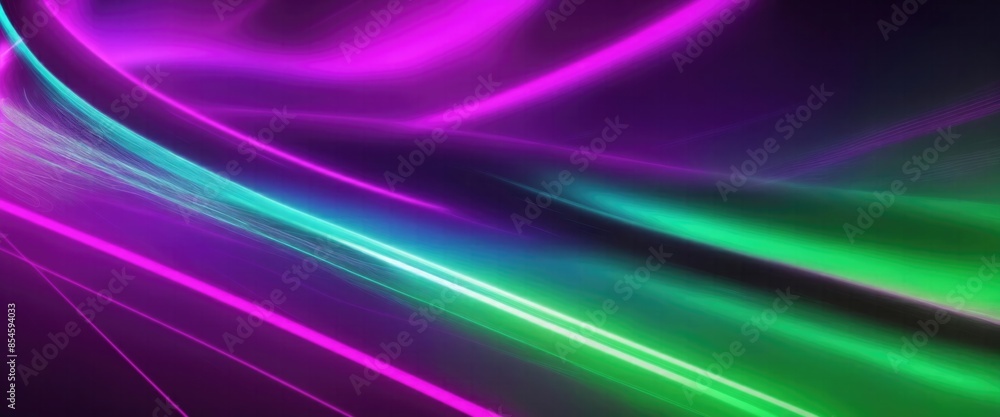 abstract futuristic background with Pink blue and green glowing neon moving high speed wave lines and flare lights abstract futuristic background with Pink blue and green glowing neon moving high speed wave lines and flare lights
