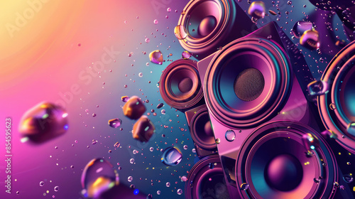 Professional Loudspeakers for Home Theater Systems, Party Sound, and Concert Audio Control