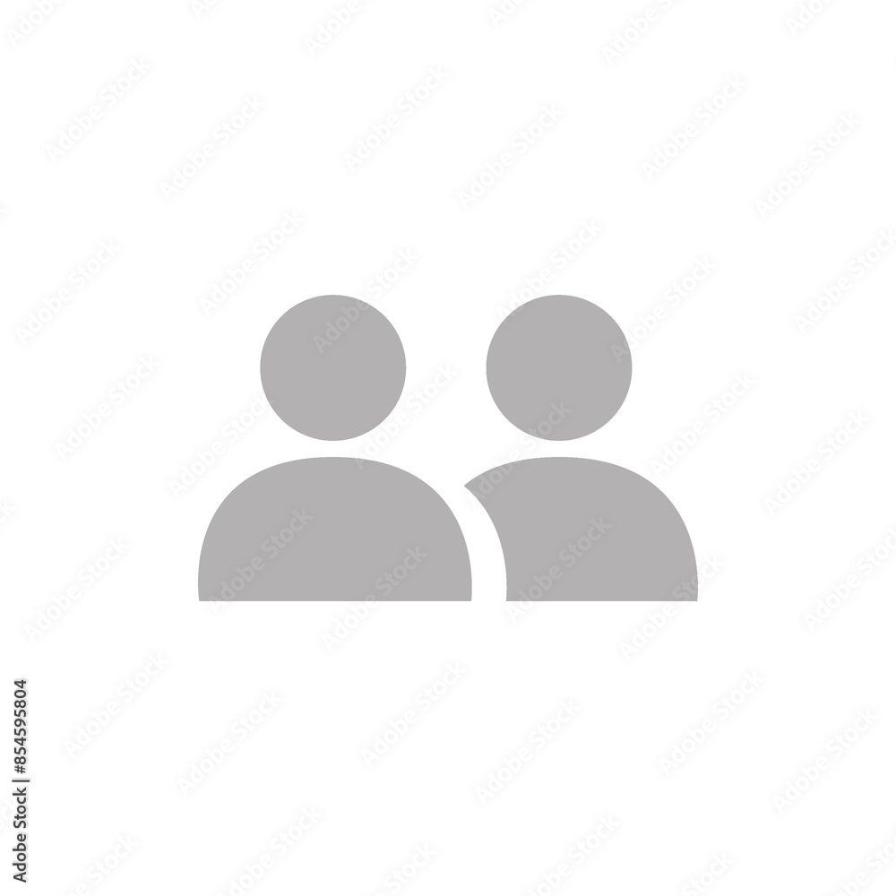 Flat illustration in grayscale. Avatar, user profile, person icon, gender neutral silhouette, profile picture. Suitable for social media profiles, icons, screensavers and as a template.. Flat illustration in grayscale. Avatar, user profile, person icon, gender neutral silhouette, profile picture. Suitable for social media profiles, icons, screensavers and as a template..