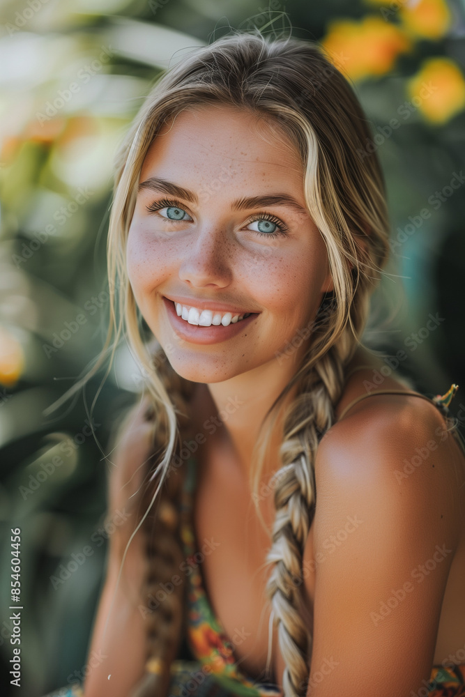 Fototapeta premium Modella. Ritratto. Make up.
