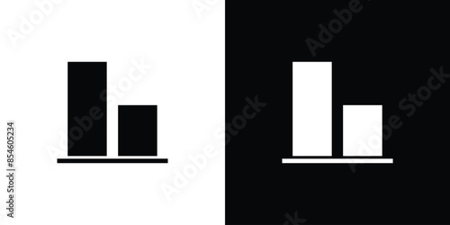 Align bottom icon vector for website and app