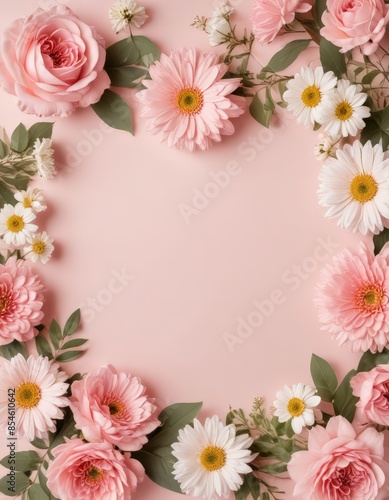 framework for photo or congratulation