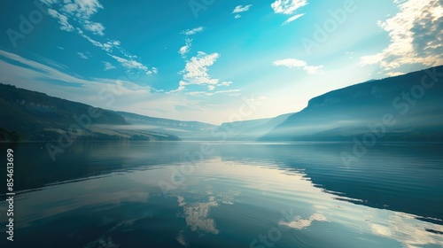 Scenic perspective of a body of water