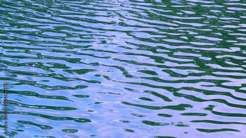 波打つ水面