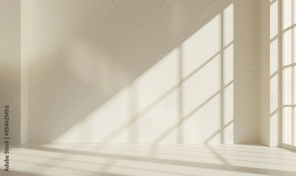 The background for this product presentation is an abstract beige background with light and shadow from window curtains on the wall. The background for this product presentation is an abstract beige background with light and shadow from window curtains on the wall.