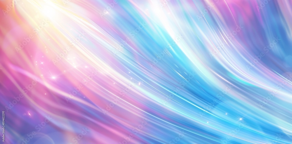 Stunning abstract blurred background with light blue and pink shades in pastel gentle shades. Shining light through a thin weave in the breeze. Stunning abstract blurred background with light blue and pink shades in pastel gentle shades. Shining light through a thin weave in the breeze.