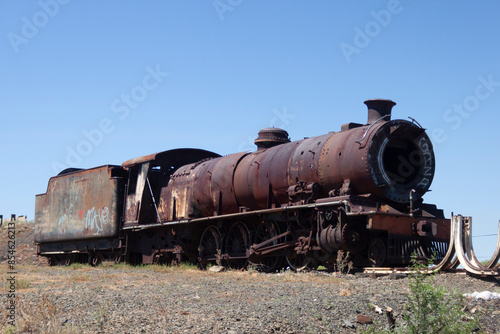 Abandoned train 