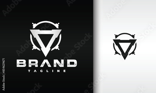 triangle aim target logo